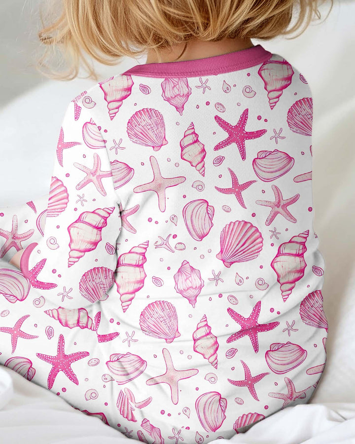 Coastal Charm Family Matching Bamboo Convertible Zippy