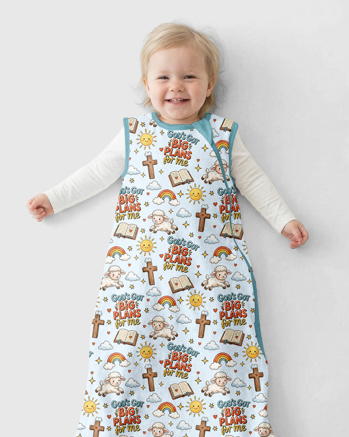God's Got Big Plans For Me Bamboo Sleep Bag