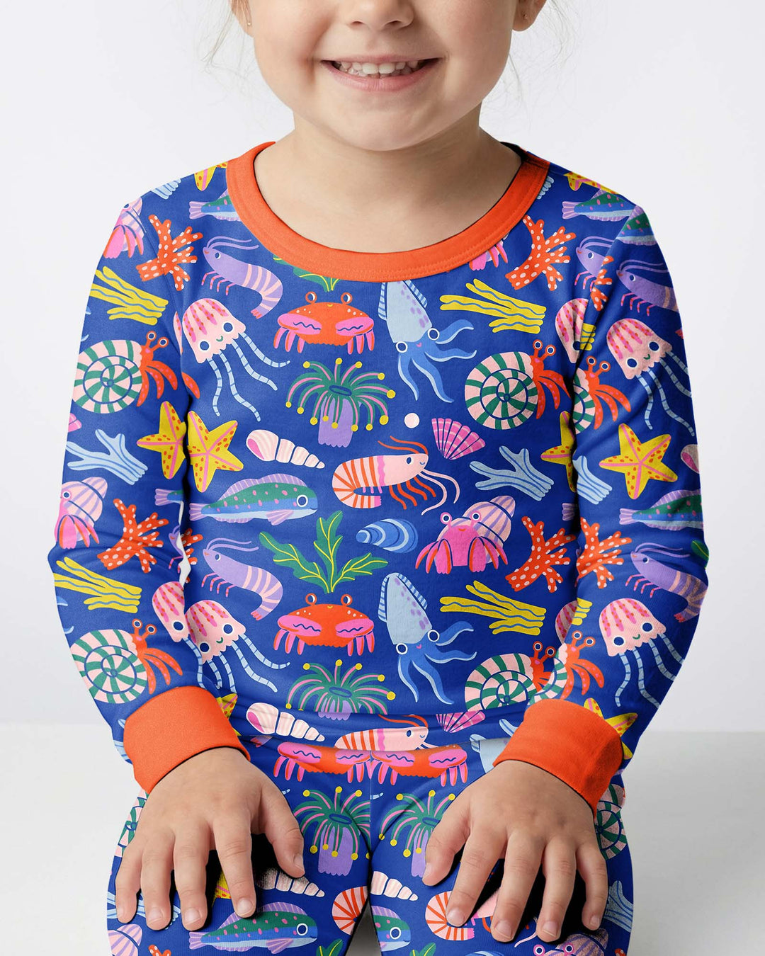 Under the Sea Bamboo Two Piece Long Sleeve Pyjamas Set