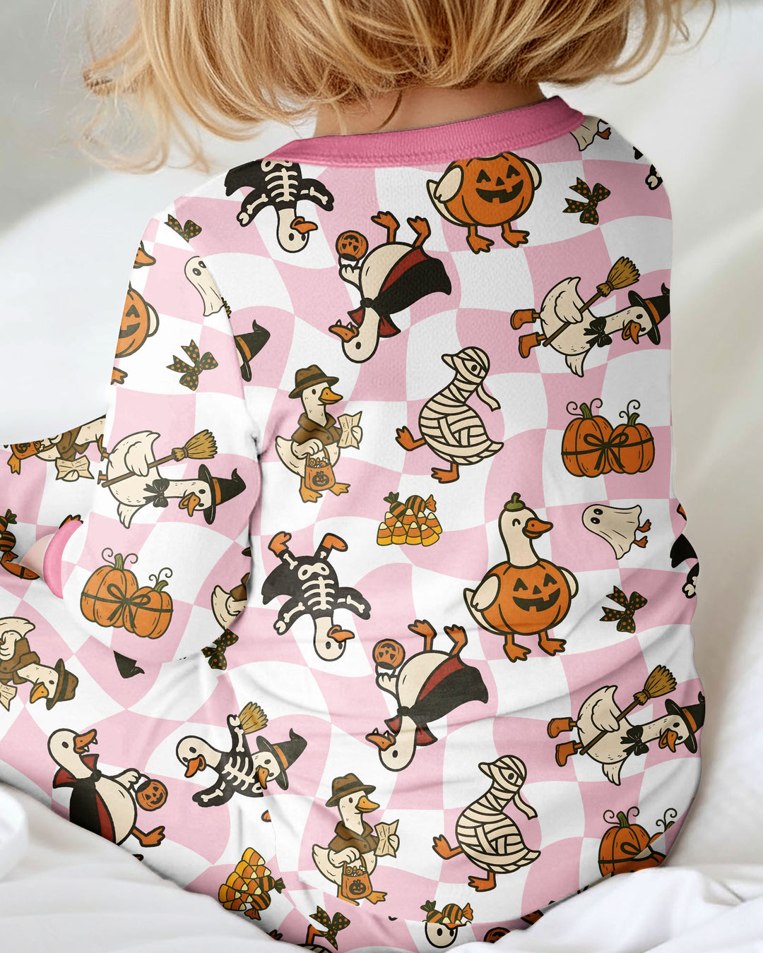 Spooky Goose Scrub Hat Bamboo Convertible Zippy