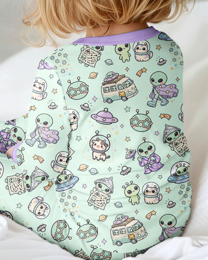 Little Alien Explorer Bamboo Convertible Zippy