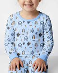 Template Bamboo Two Piece Long Sleeve Pyjamas Set