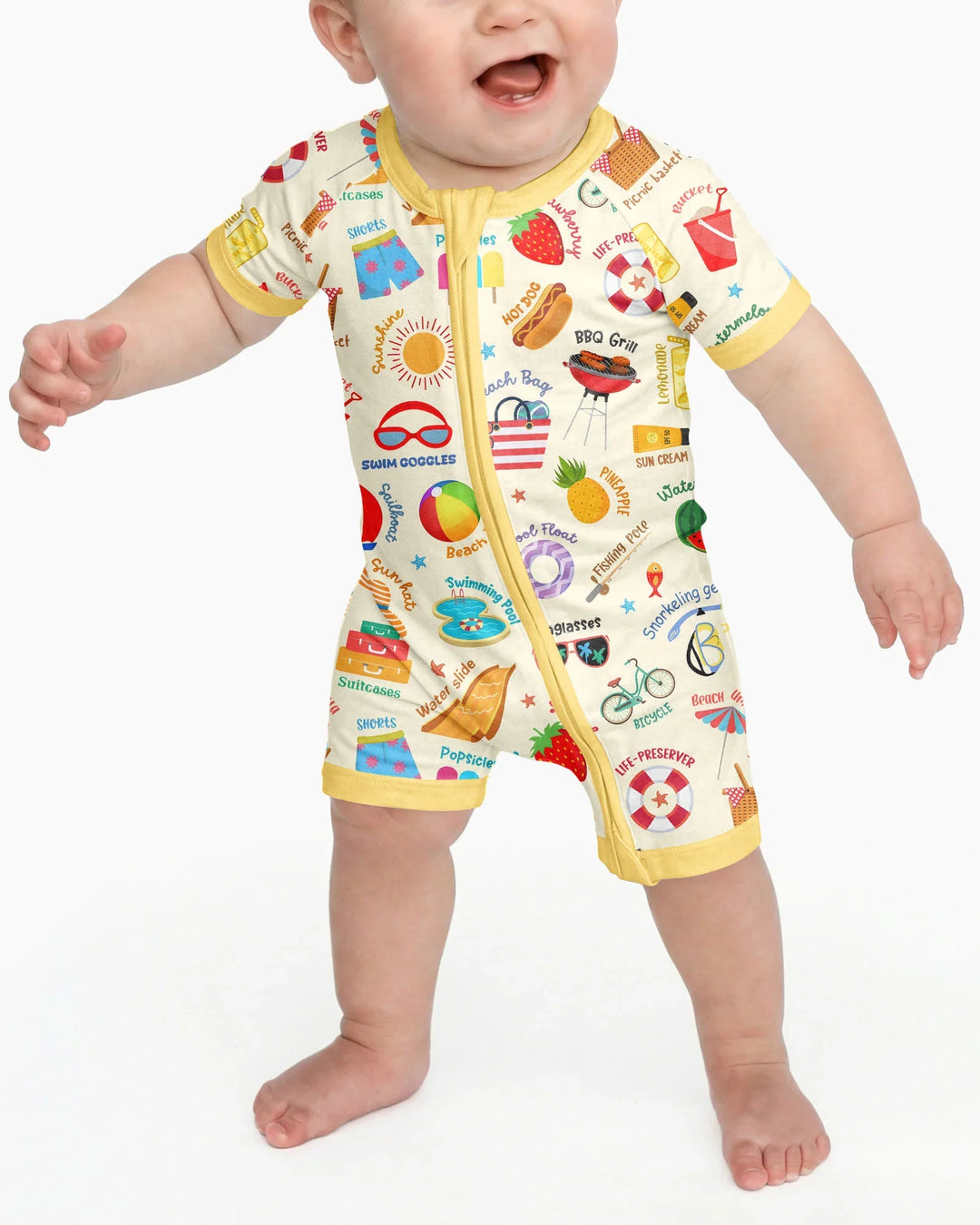 Love Summer Bamboo Shorty Zippy