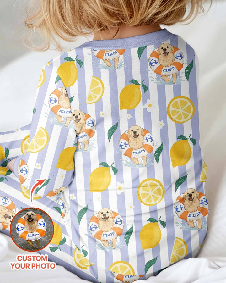Custom Image Summer Lemon Bamboo Convertible Zippy