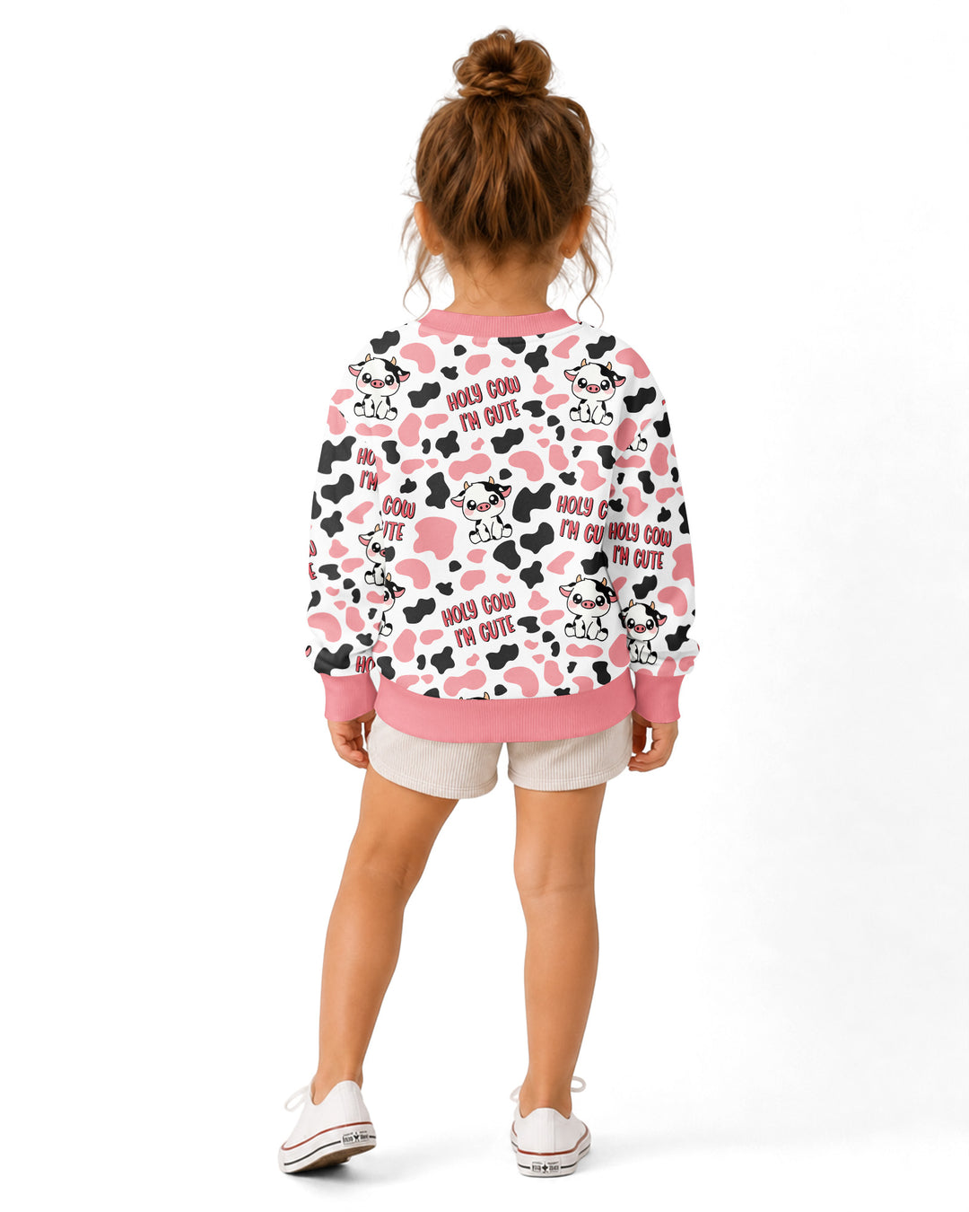 Holy Cow I'm Cute Bamboo Crewneck Sweatshirt
