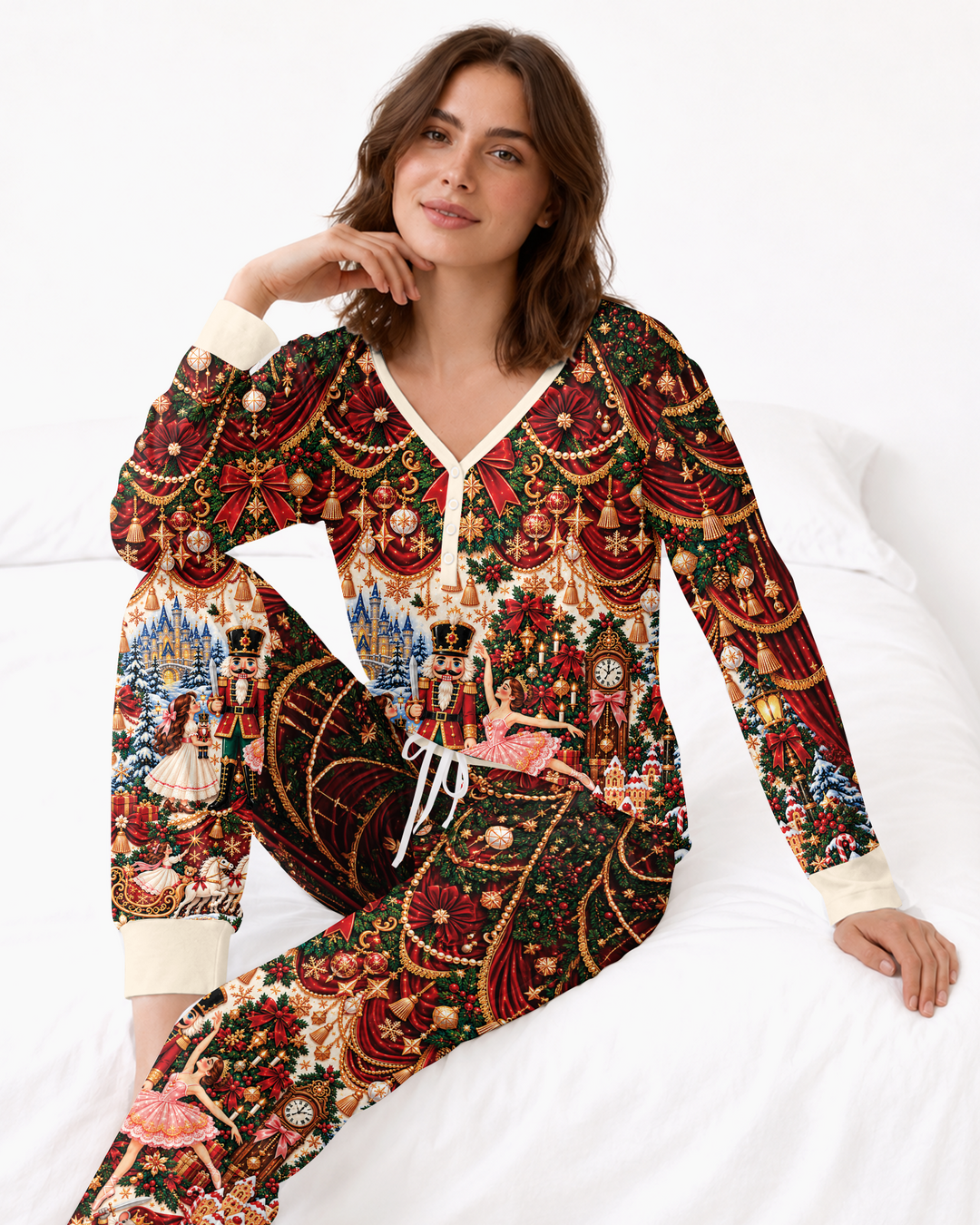 The Nutcracker's Christmas Bamboo Women Pajama Set