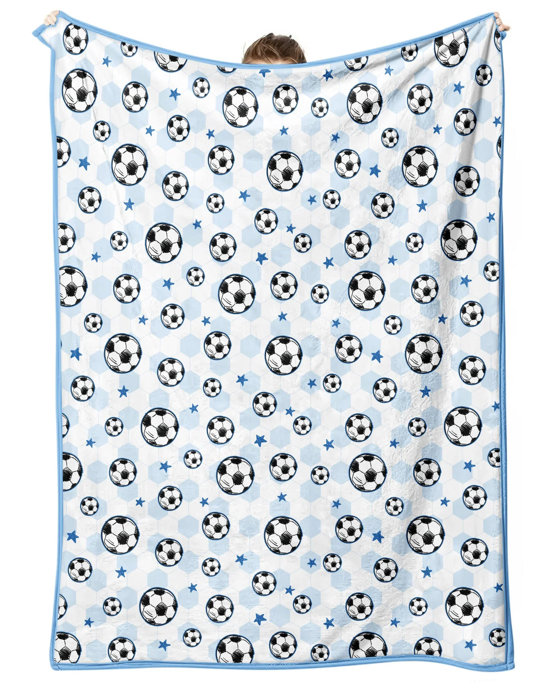 Goal Squad Family Matching Bamboo Blanket