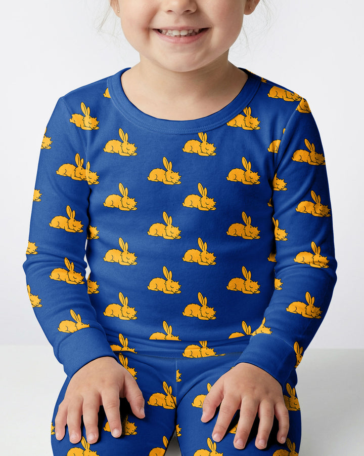 Template Bamboo Two Piece Long Sleeve Pyjamas Set