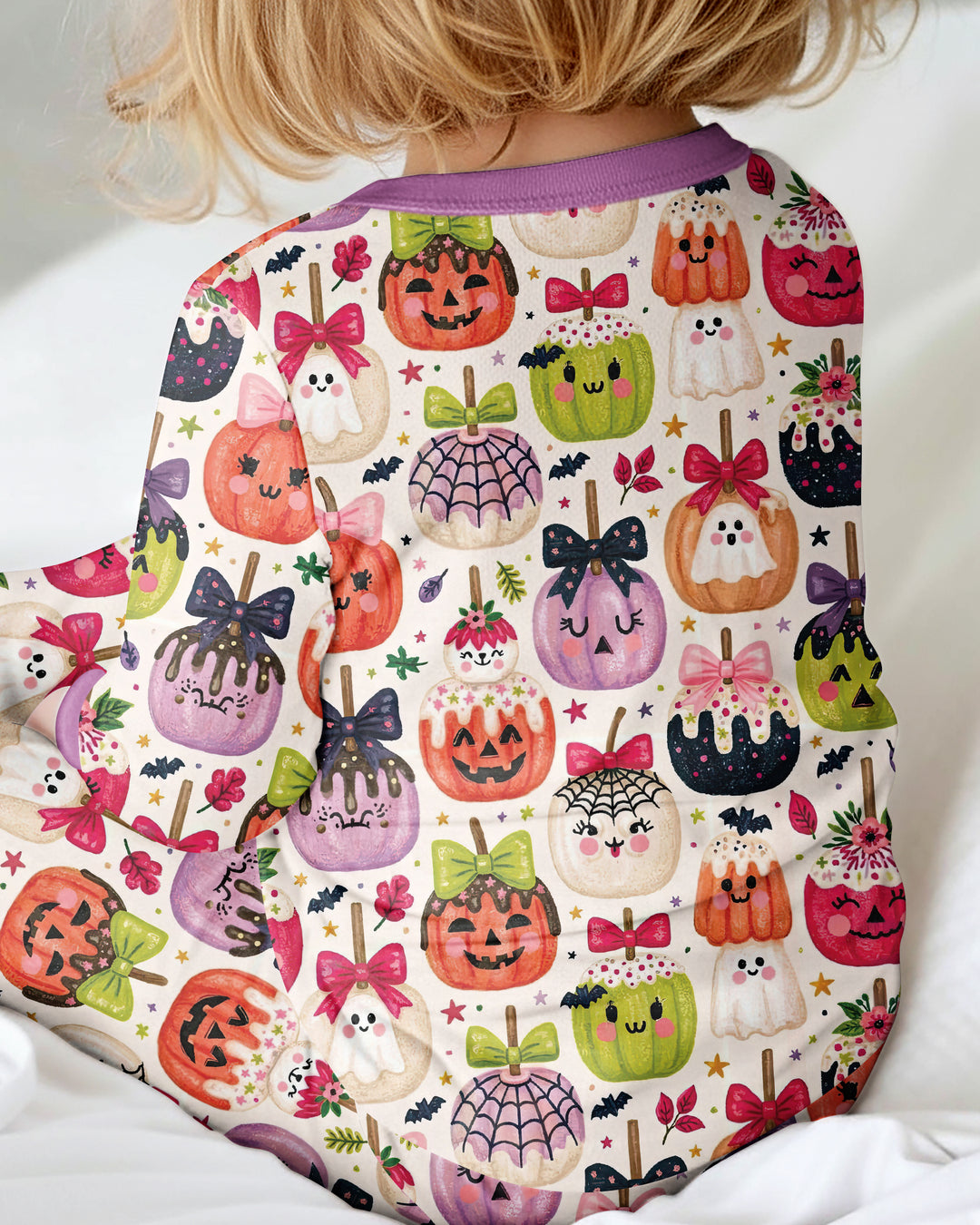 Cute Halloween Candy Apples Bamboo Convertible Zippy