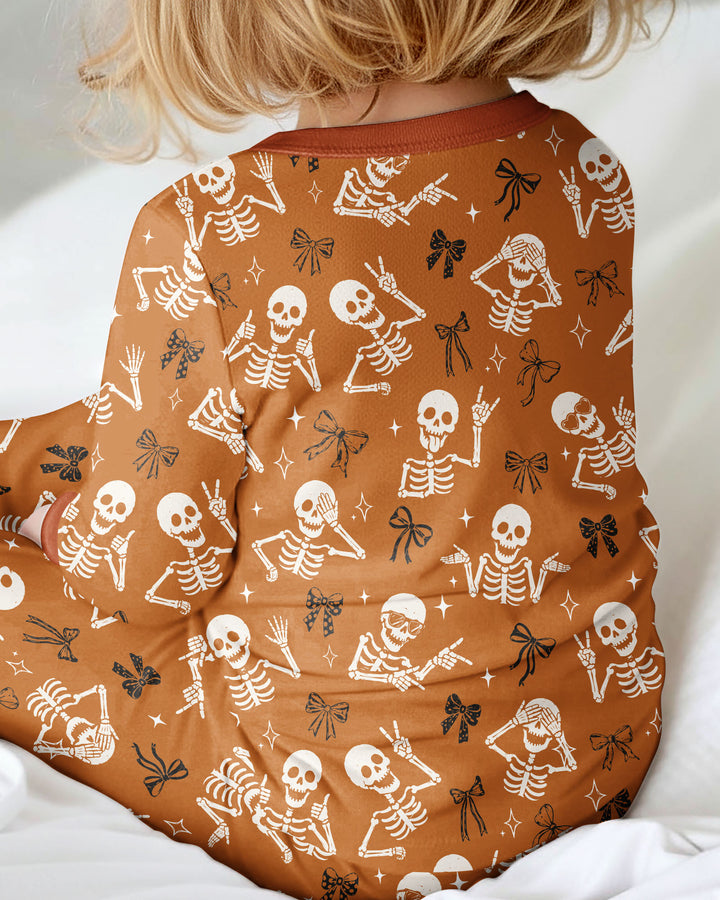 Funny Skeleton Bamboo Convertible Zippy