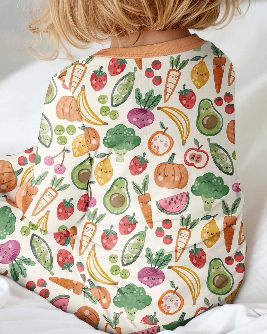 Veggie Friends Family Matching Bamboo Convertible Zippy