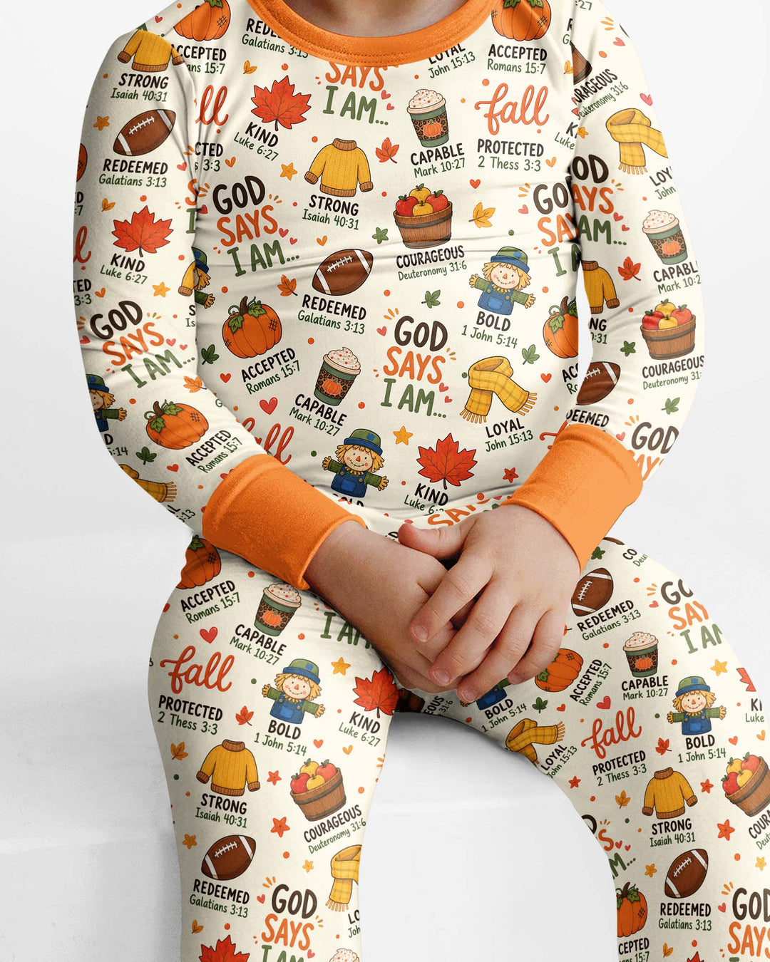 Template Bamboo Two Piece Long Sleeve Pyjamas Set