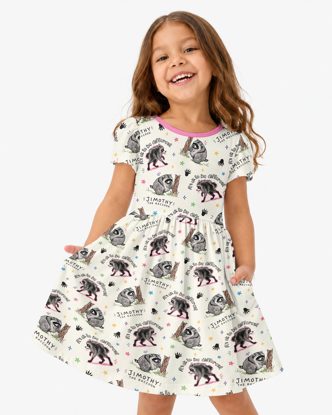 It's Okay to be Jimothy Bamboo Twirl Dress