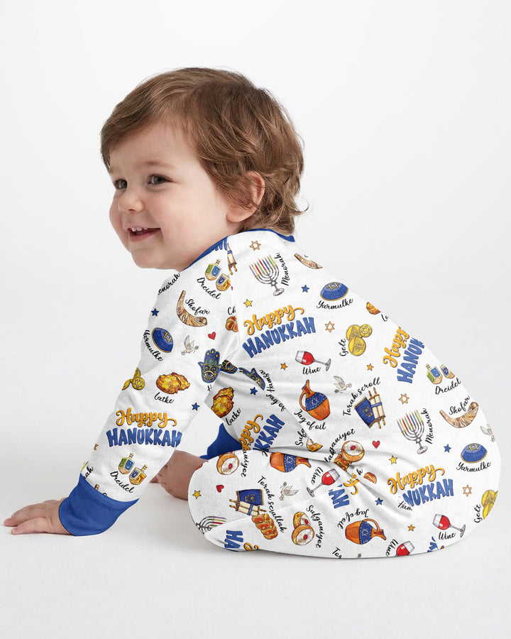Tis The Season Hanukkah Bamboo Convertible Zippy