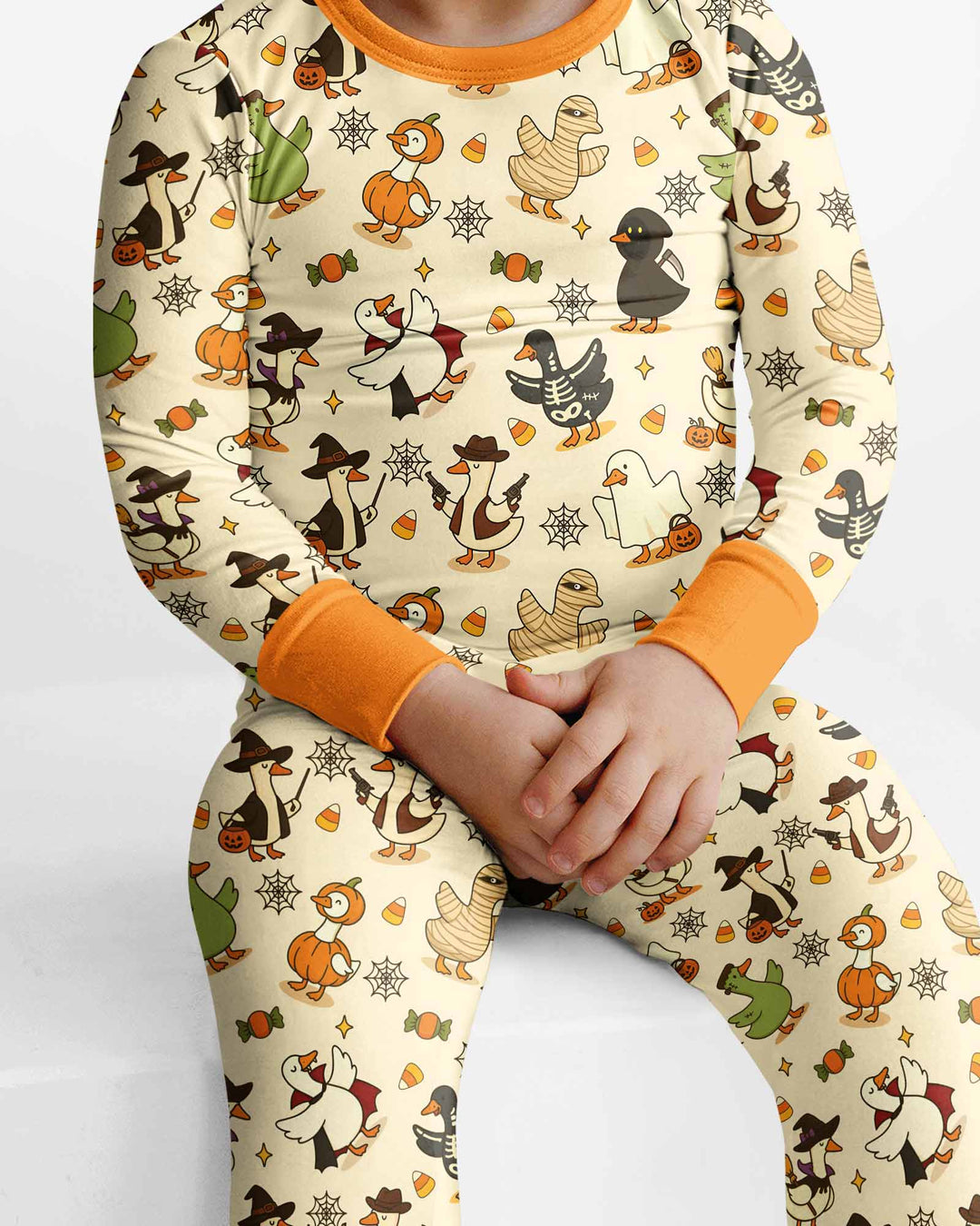 Template Bamboo Two Piece Long Sleeve Pyjamas Set