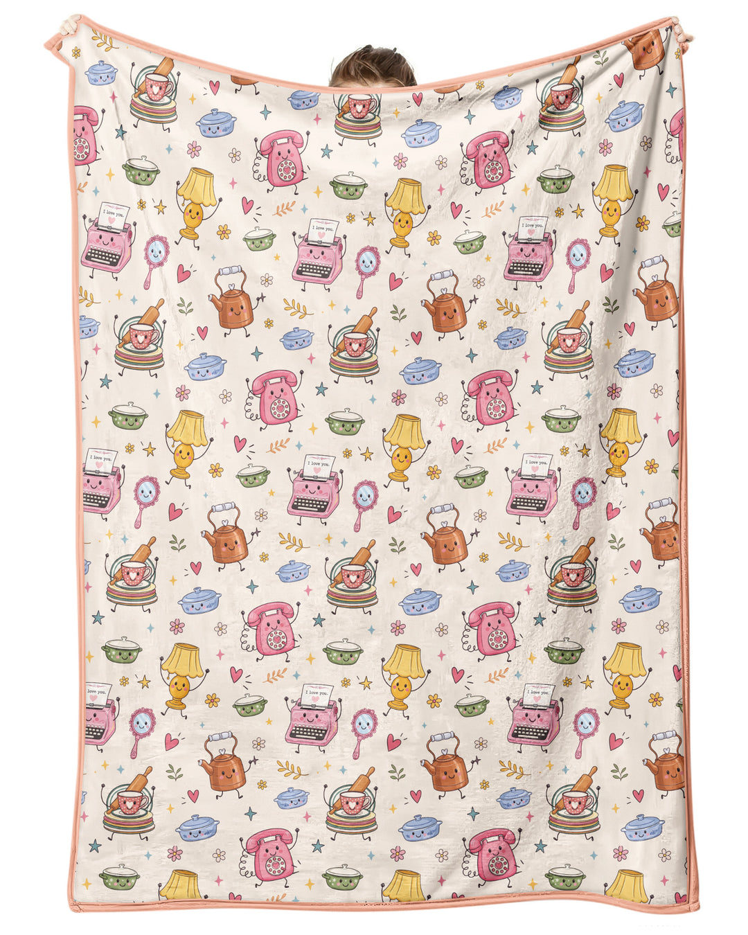 Retro Chasing Toy Bamboo Blanket