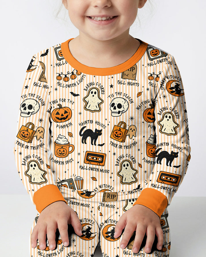 Tis' The Season Bamboo Two Piece Long Sleeve Pajama Set