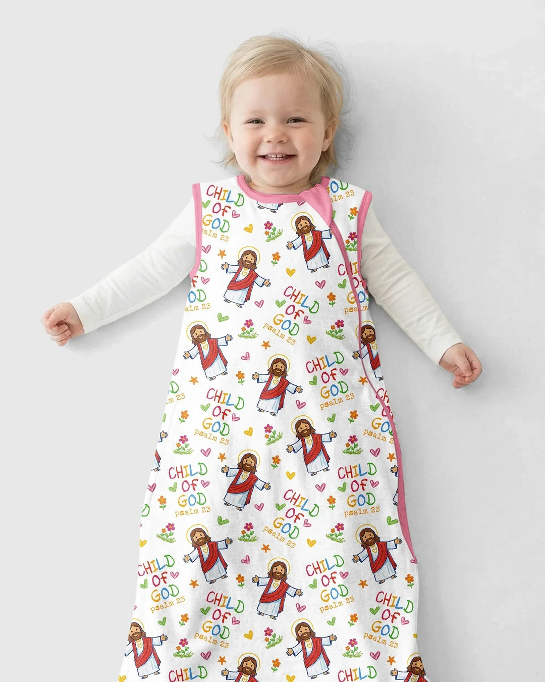 Jesus Loves Me Bamboo Sleep Bag
