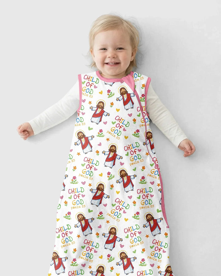 Jesus Loves Me Bamboo Sleep Bag