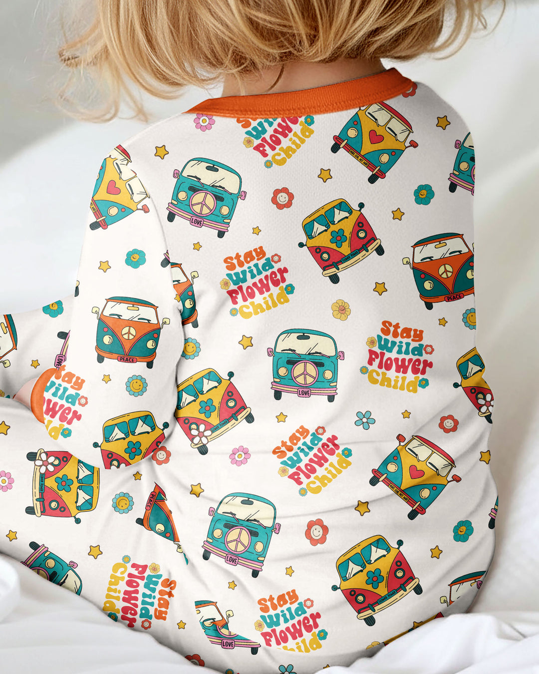 Stay Wild Flower Child Bamboo Convertible Zippy