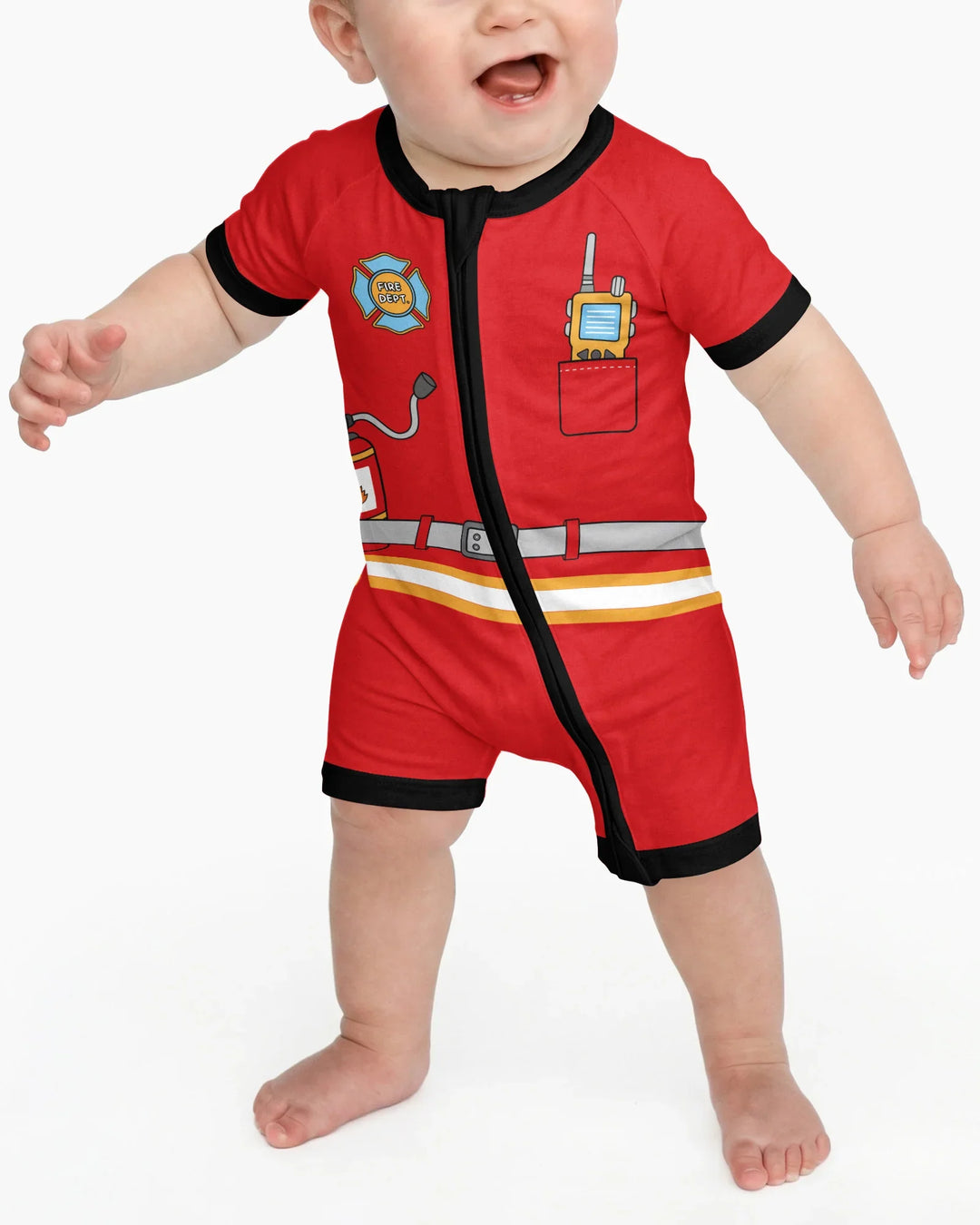 Future Fireman Crew Bamboo Shorty Zippy