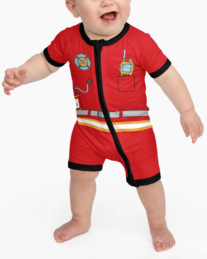 Future Fireman Crew Bamboo Shorty Zippy