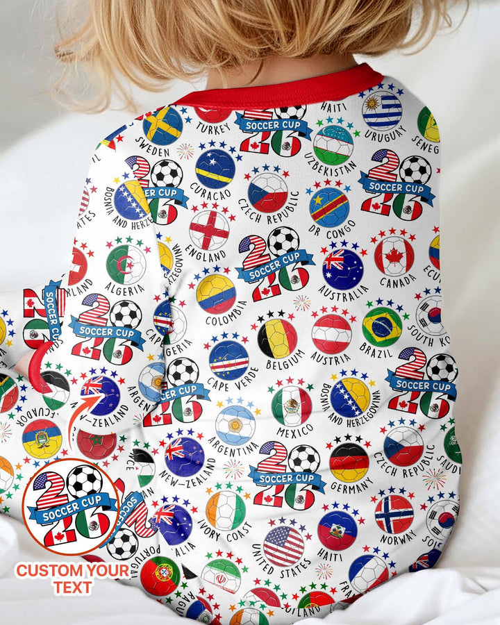 The World Plays Here 2026 Soccer Tour Bamboo Convertible Zippy