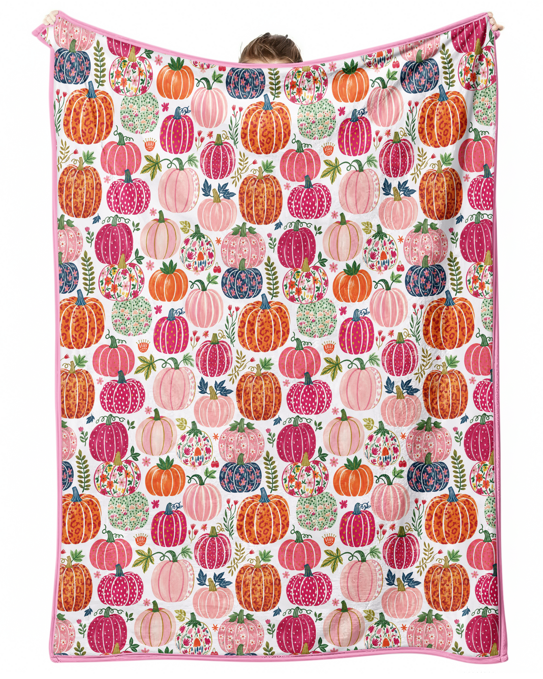 Pumpkin Patch Party Bamboo Blanket