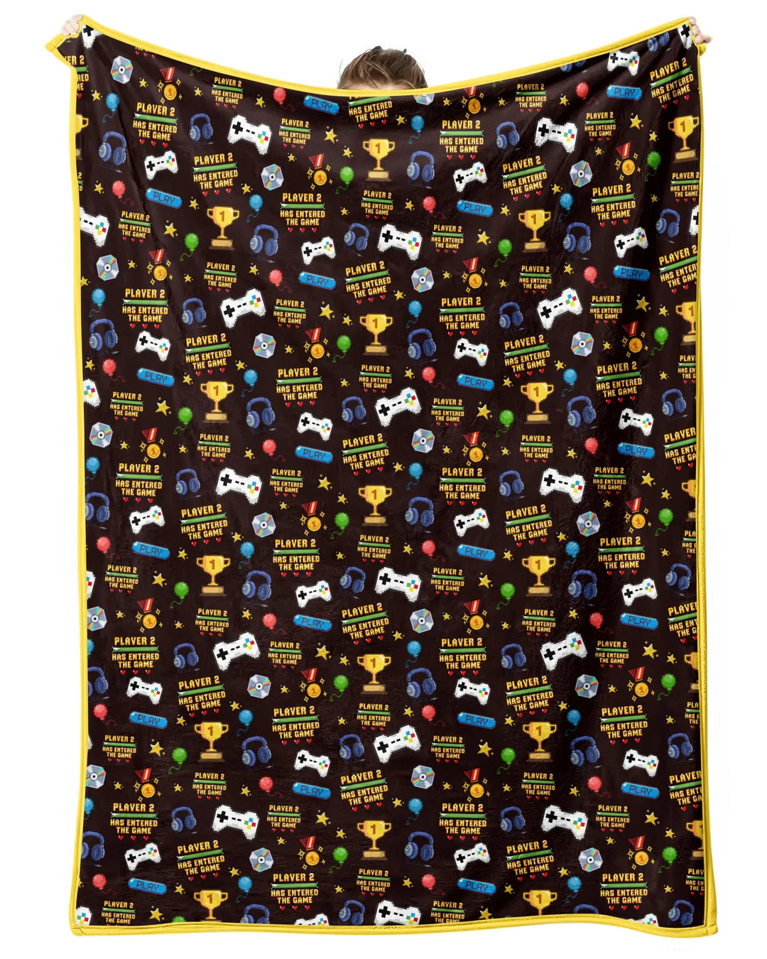 Leveled Up Daddy & Me Matching Bamboo Blanket