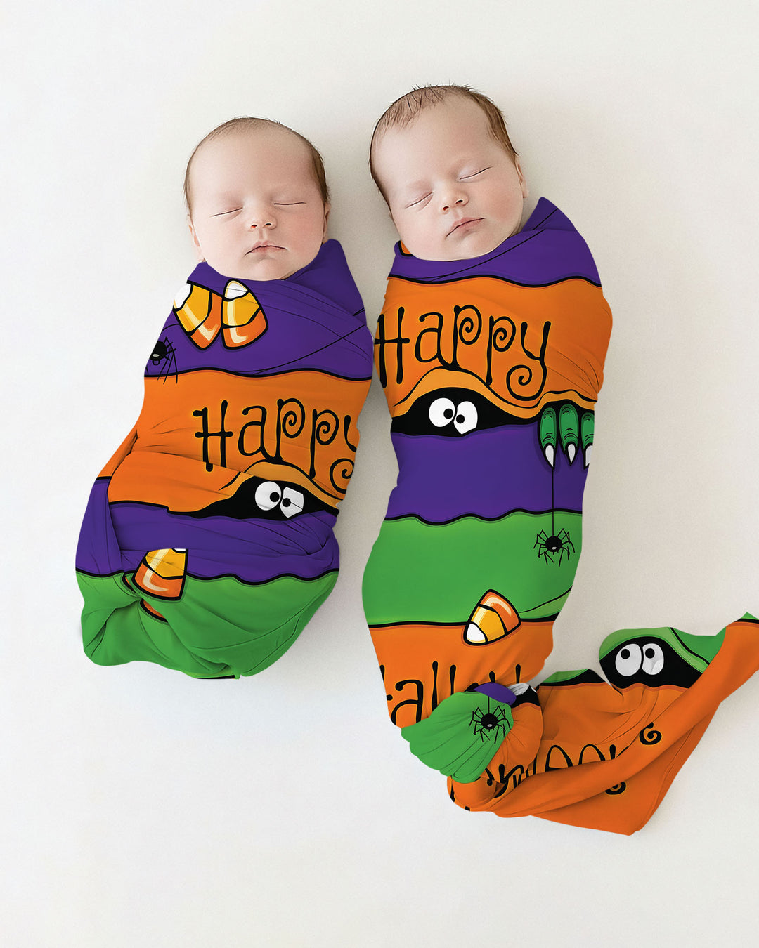 Happy Halloween swaddle blanket