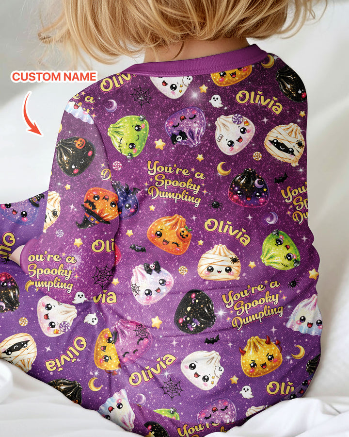 Custom Name You're A Spooky Dumpling Bamboo Convertible Zippy