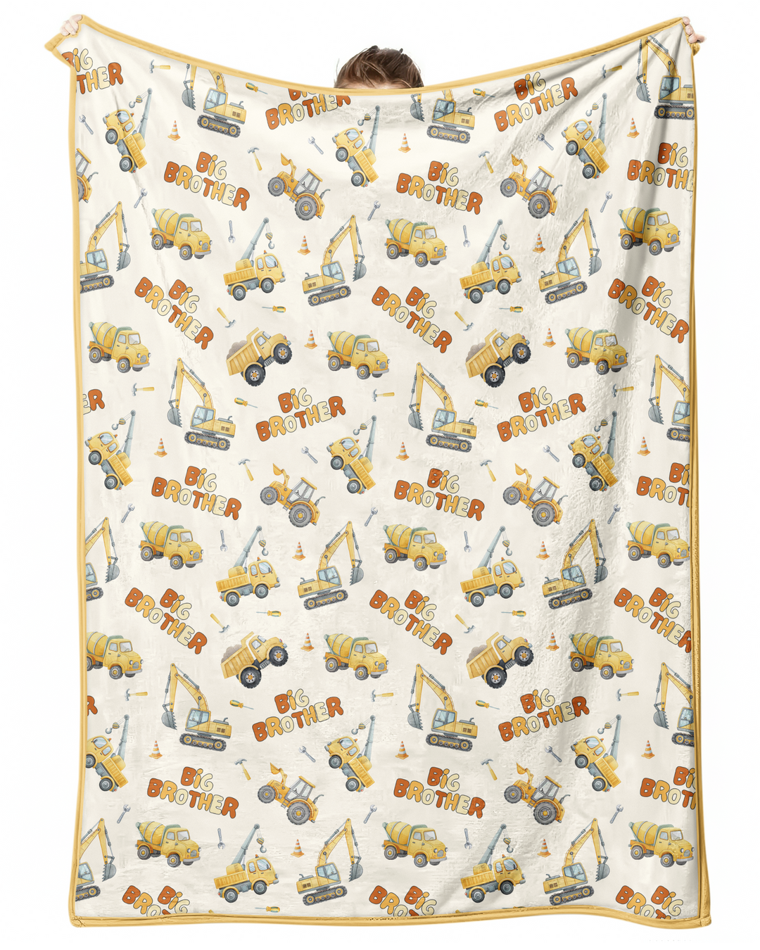Custom Construction Matching Sibling Bamboo Blanket