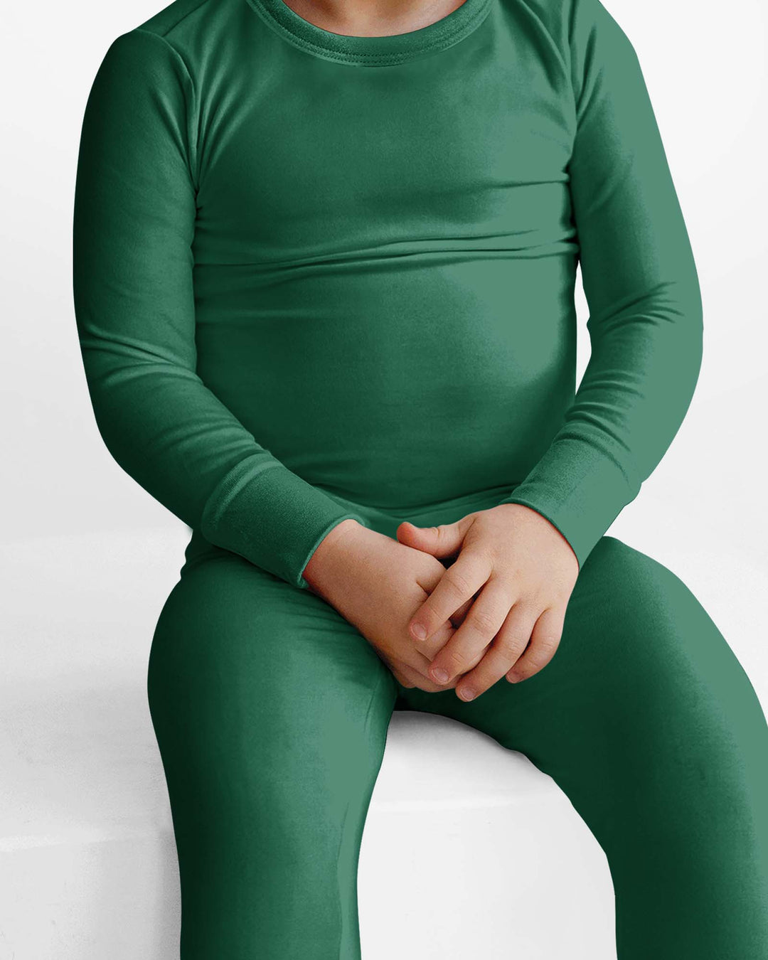 Emerald Bamboo Two Piece Pajama Set