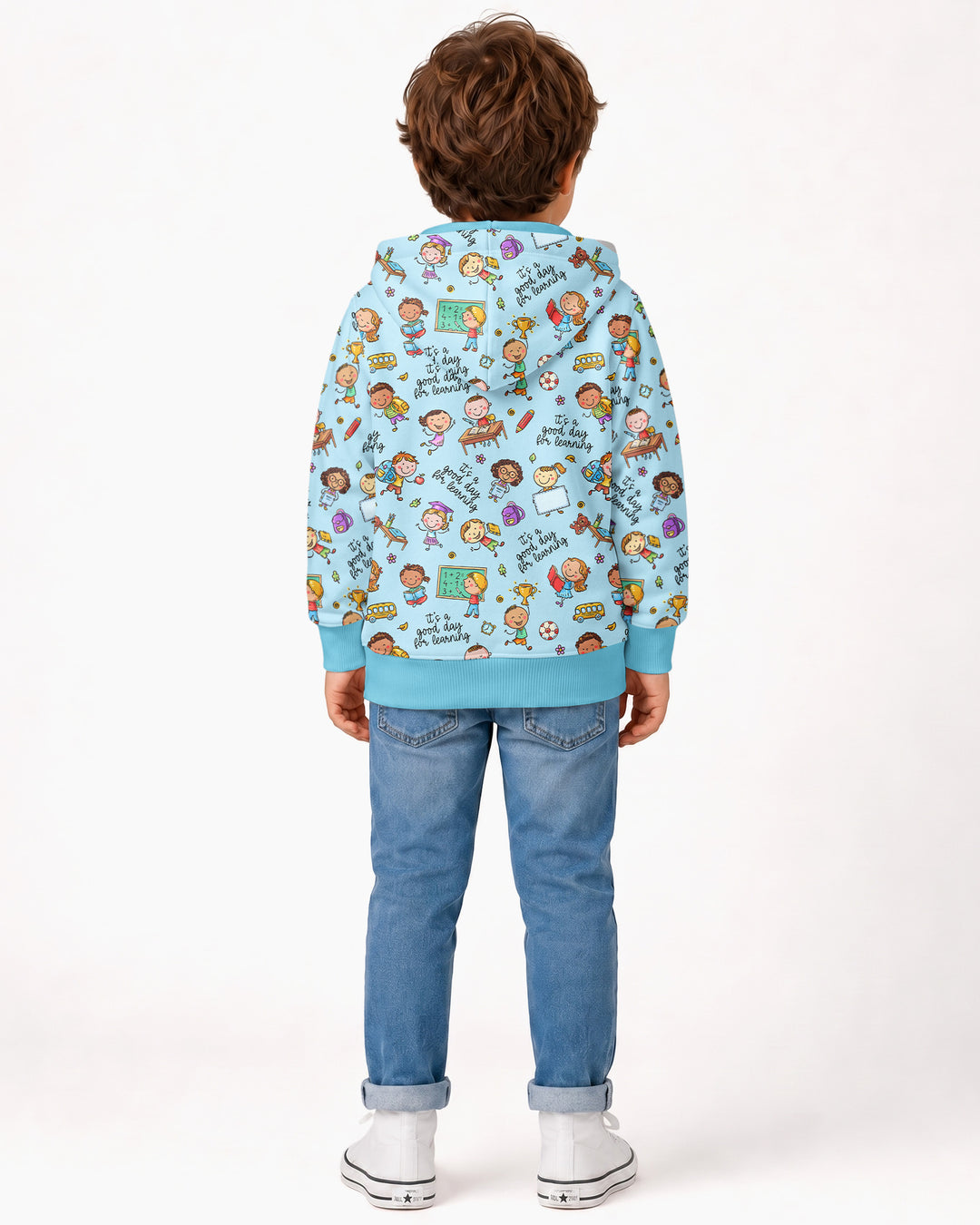 Little Learners Adventure Bamboo Zip Hoodie
