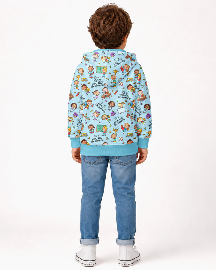 Little Learners Adventure Bamboo Zip Hoodie