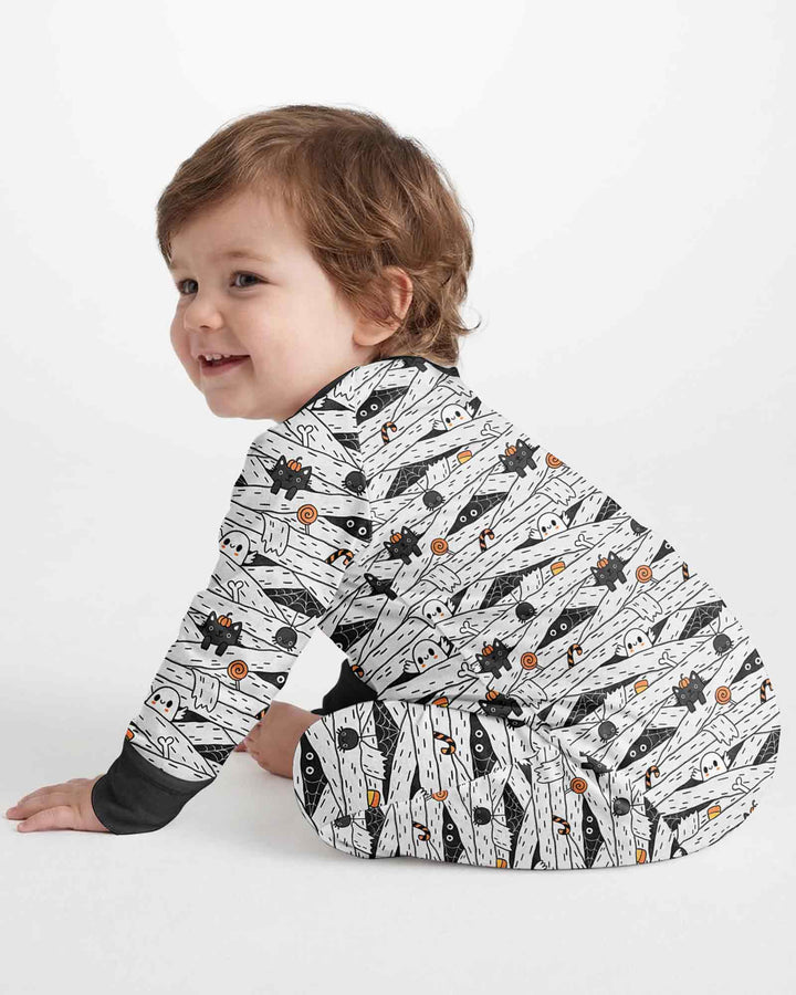 Halloween Mummy Monster Bamboo Convertible Zippy