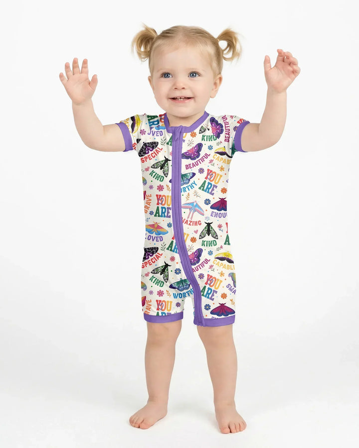 Proud Wings Family Matching Bamboo Shorty Zippy