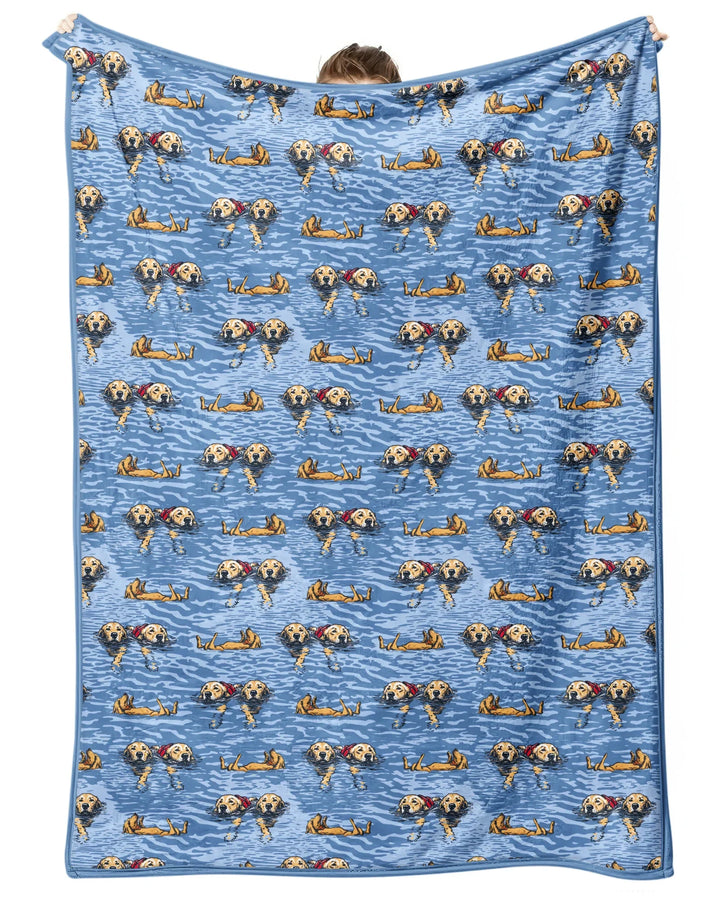 It's Lake Time Bamboo Blanket