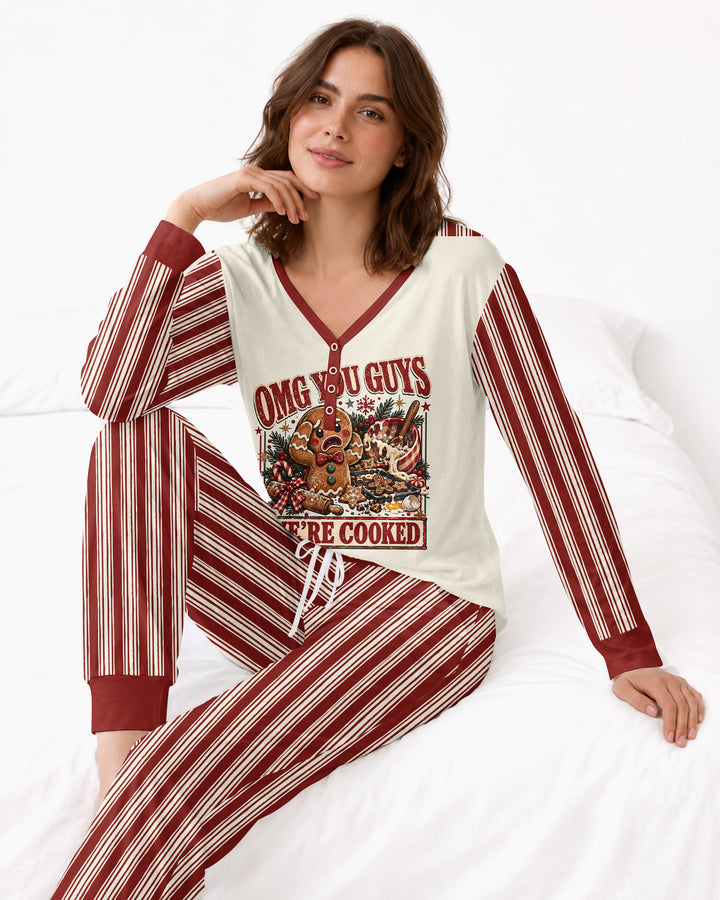 You Guys We're Cooked Bamboo Women Pajama Set