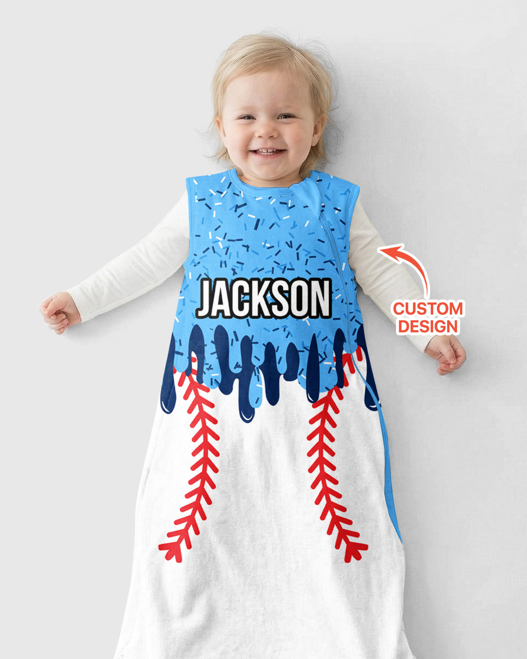 Icecream Drip Scale Bamboo Sleep Bag