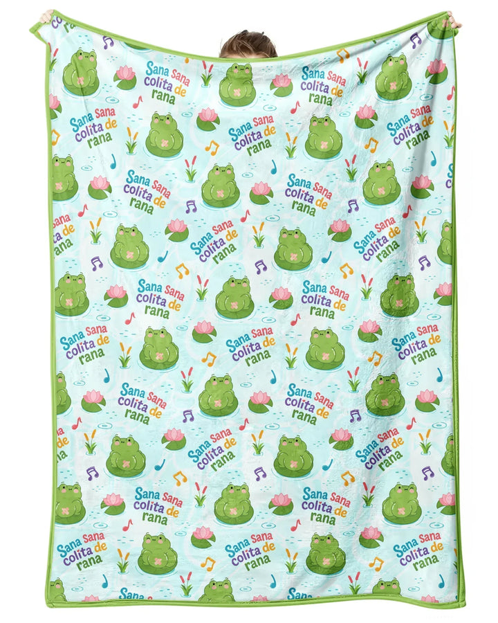 Sana Sana Colita De Rana Bamboo Blanket