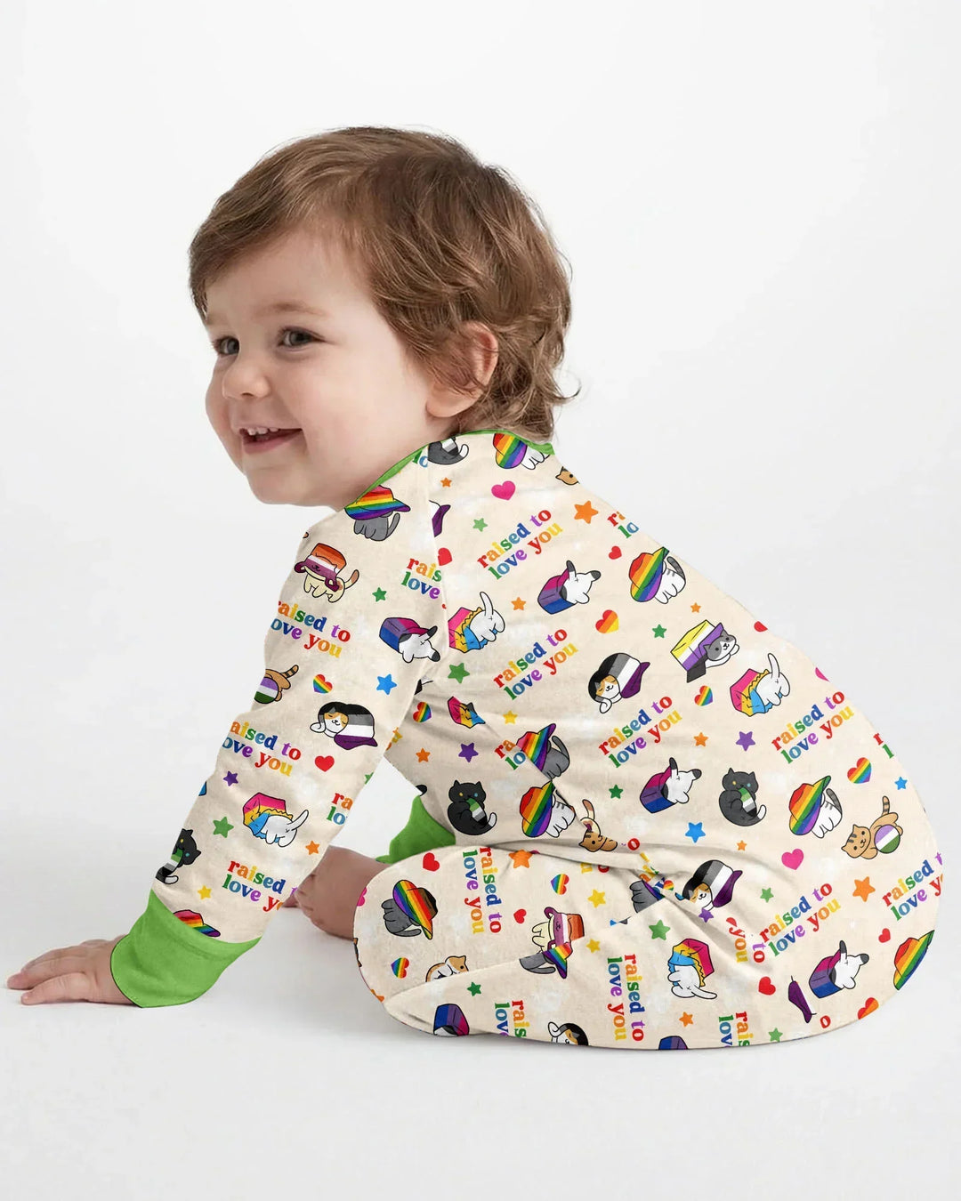 Rainbow Paws Family Matching Bamboo Convertible Zippy