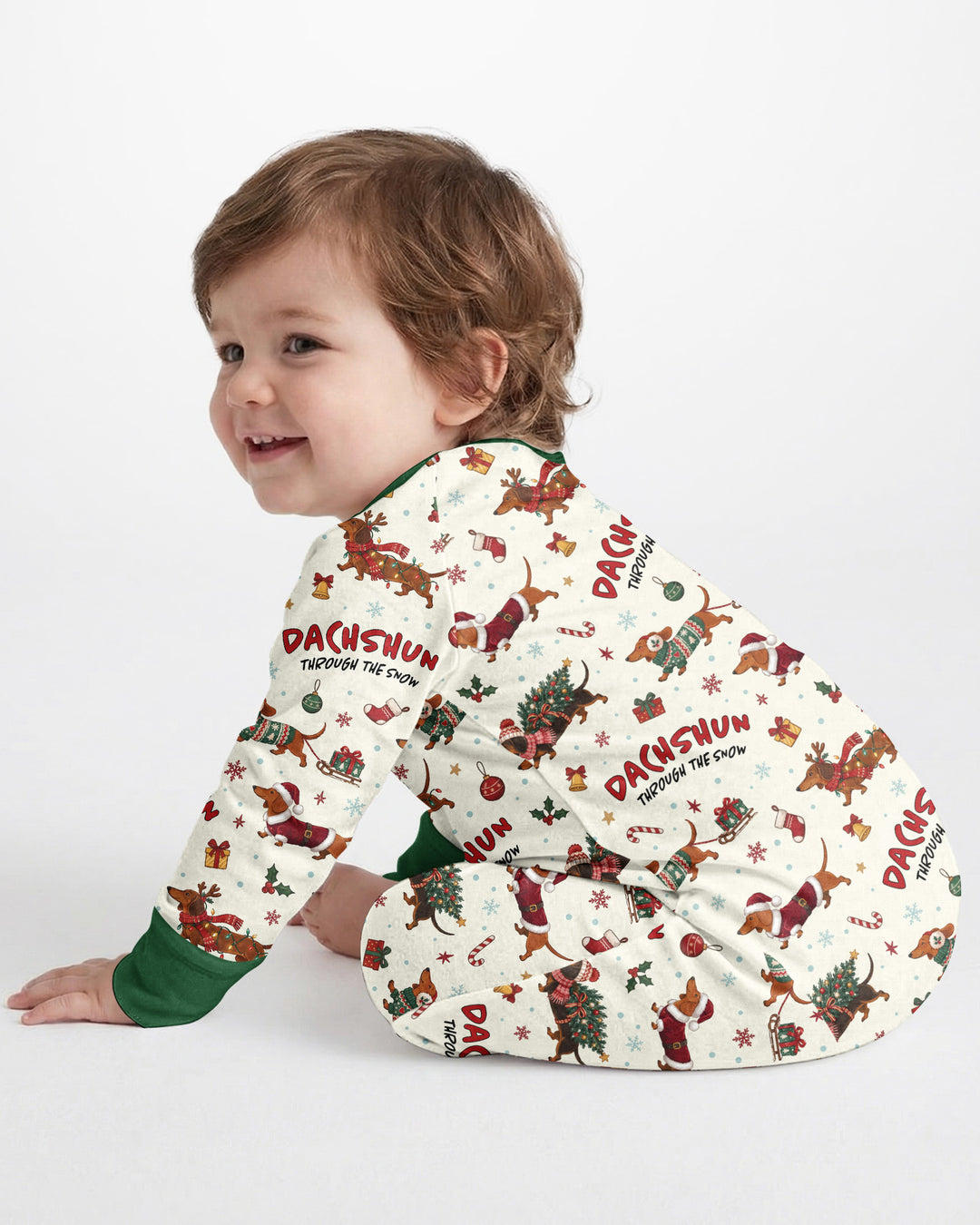 Dachshund Through The Snow Bamboo Convertible Zippy