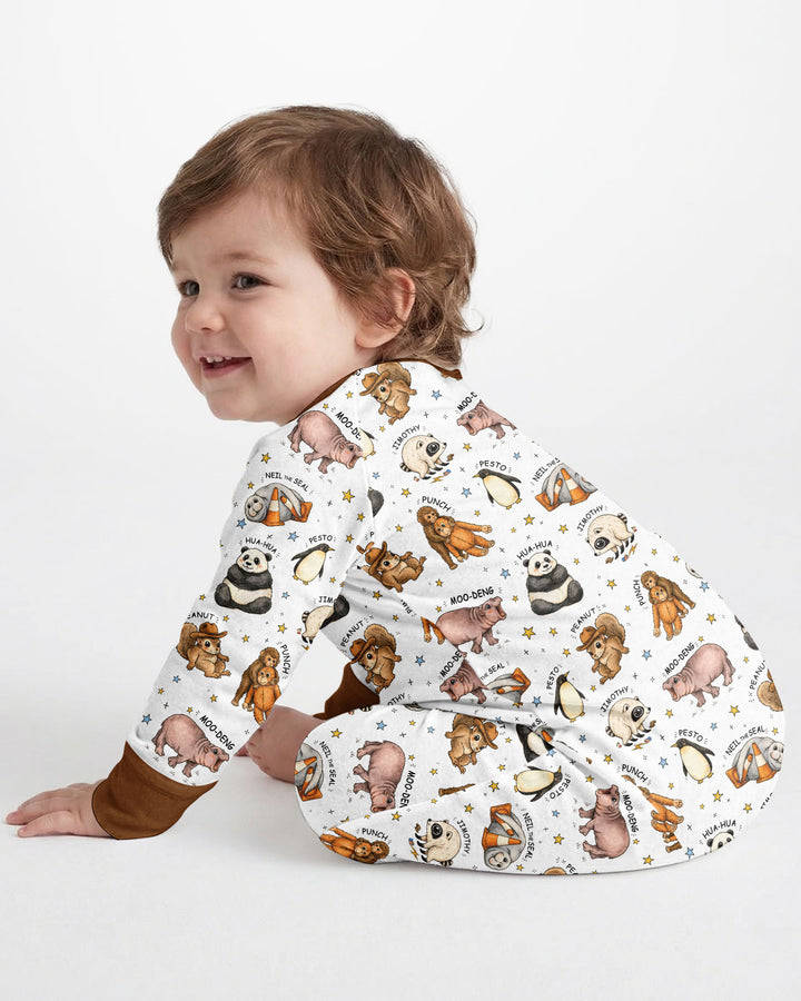 Cute Viral Animals Bamboo Convertible Zippy