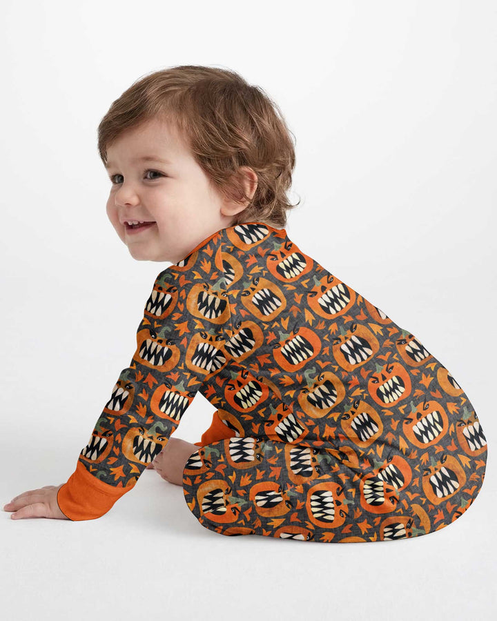Pumpkin Monsters Bamboo Convertible Zippy