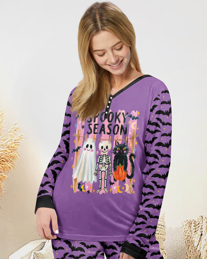 Bats & Boos Family Matching Bamboo Women Pajama Set