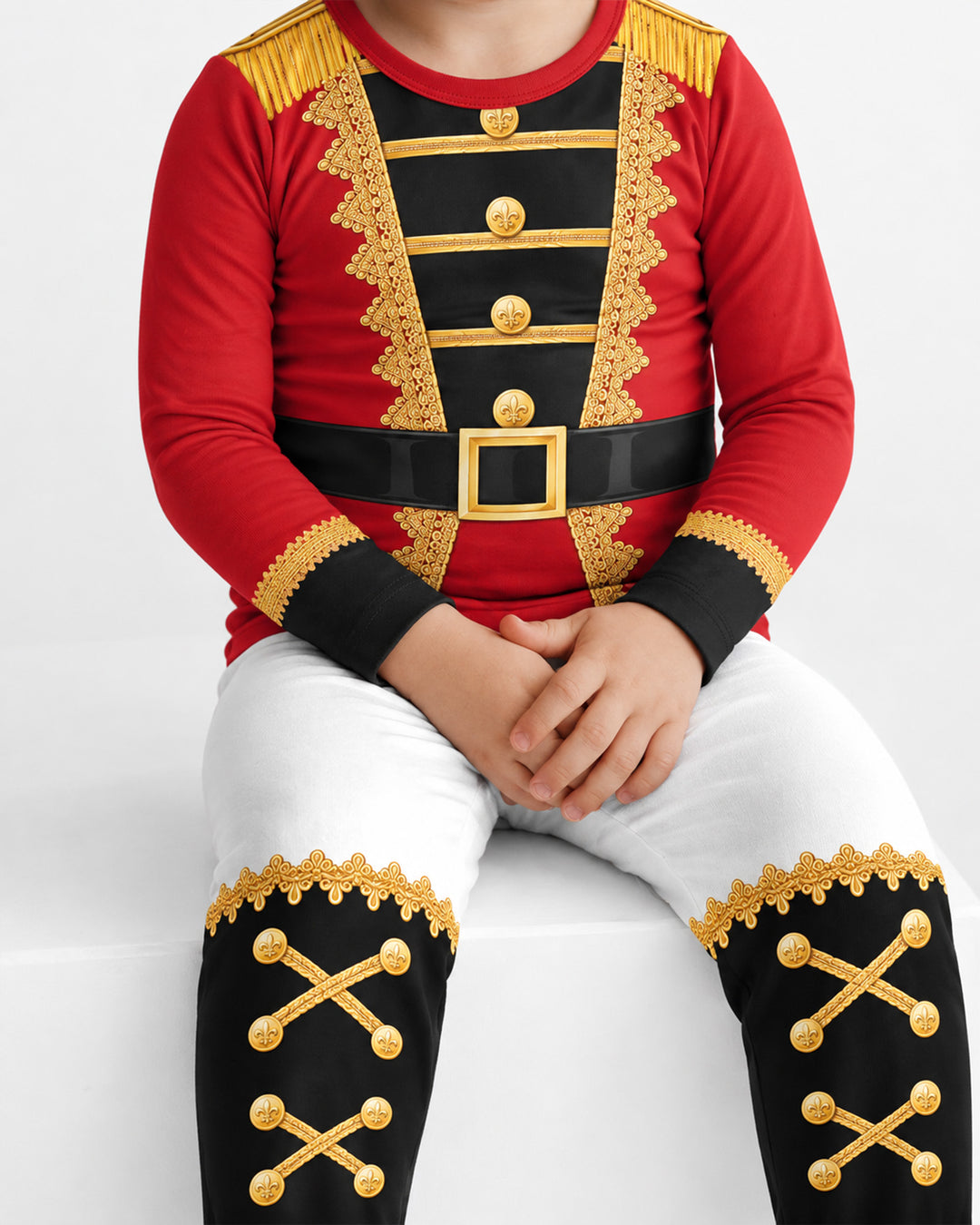 Nutcracker Soldier Bamboo Two Piece Long Sleeve Pajama Set