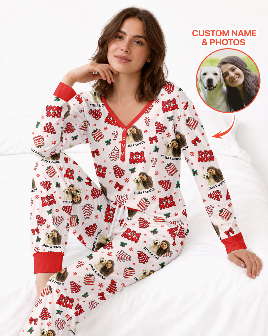 Dog Mommy Bamboo Women Pajama Set