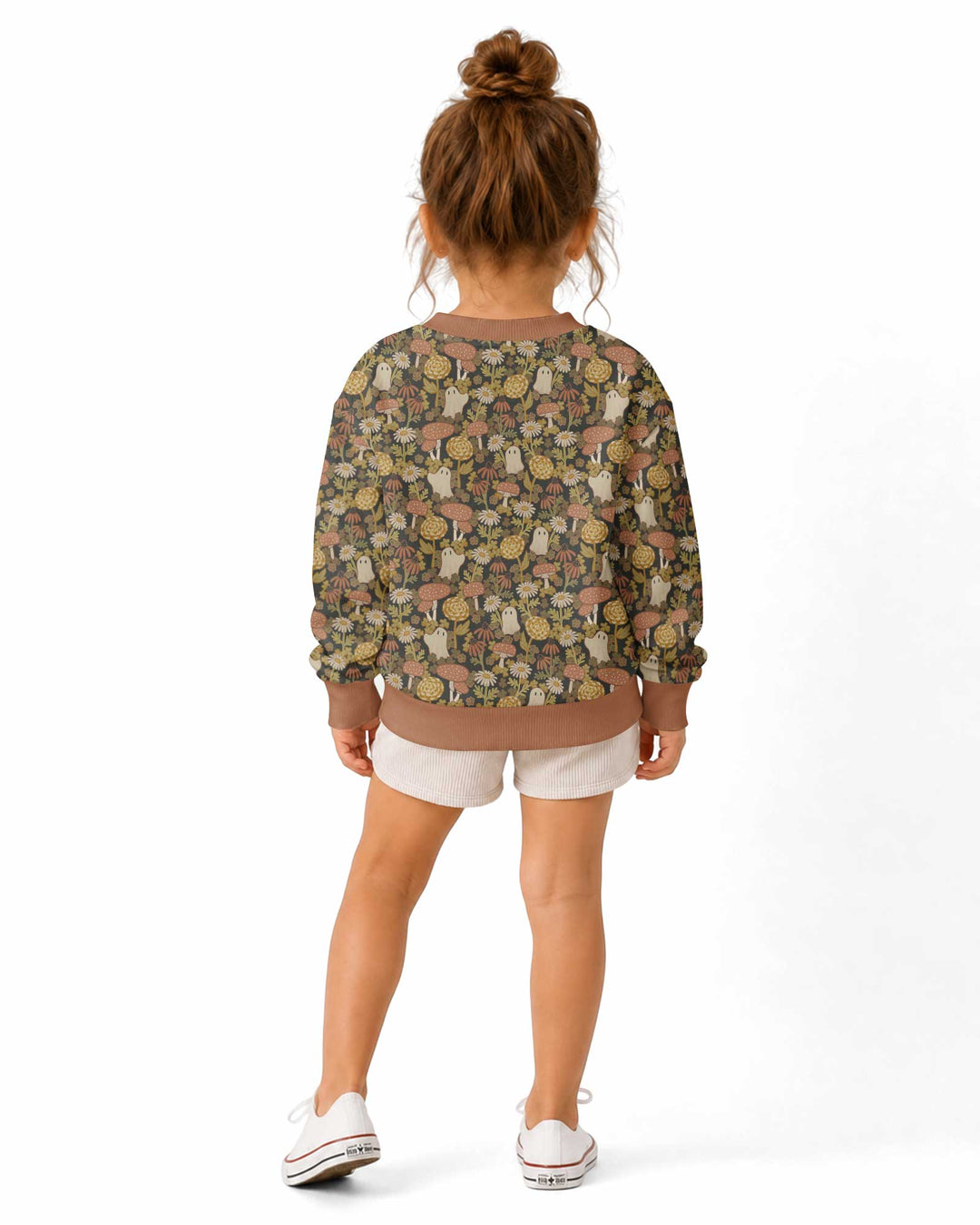 Ghost Garden Dark Autumn Bamboo Crewneck Sweatshirt