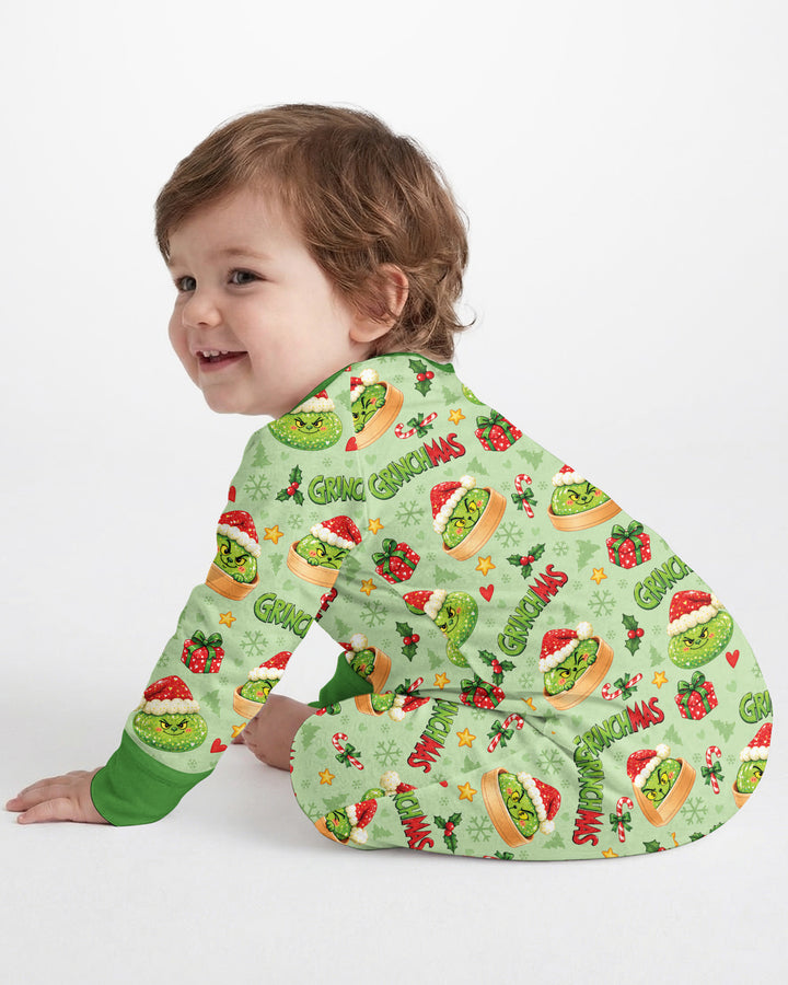 Grinchmas Dumpling Bamboo Convertible Zippy